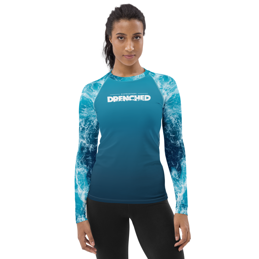 Drenched Women's Rash Guard | Expedition Drenched.