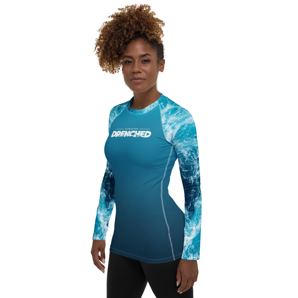 Drenched Women's Rash Guard | Expedition Drenched.