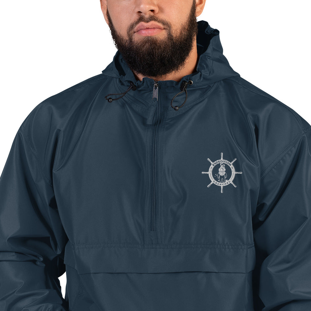 Expedition Drenched Embroidered Champion Packable Jacket | Expedition Drenched.