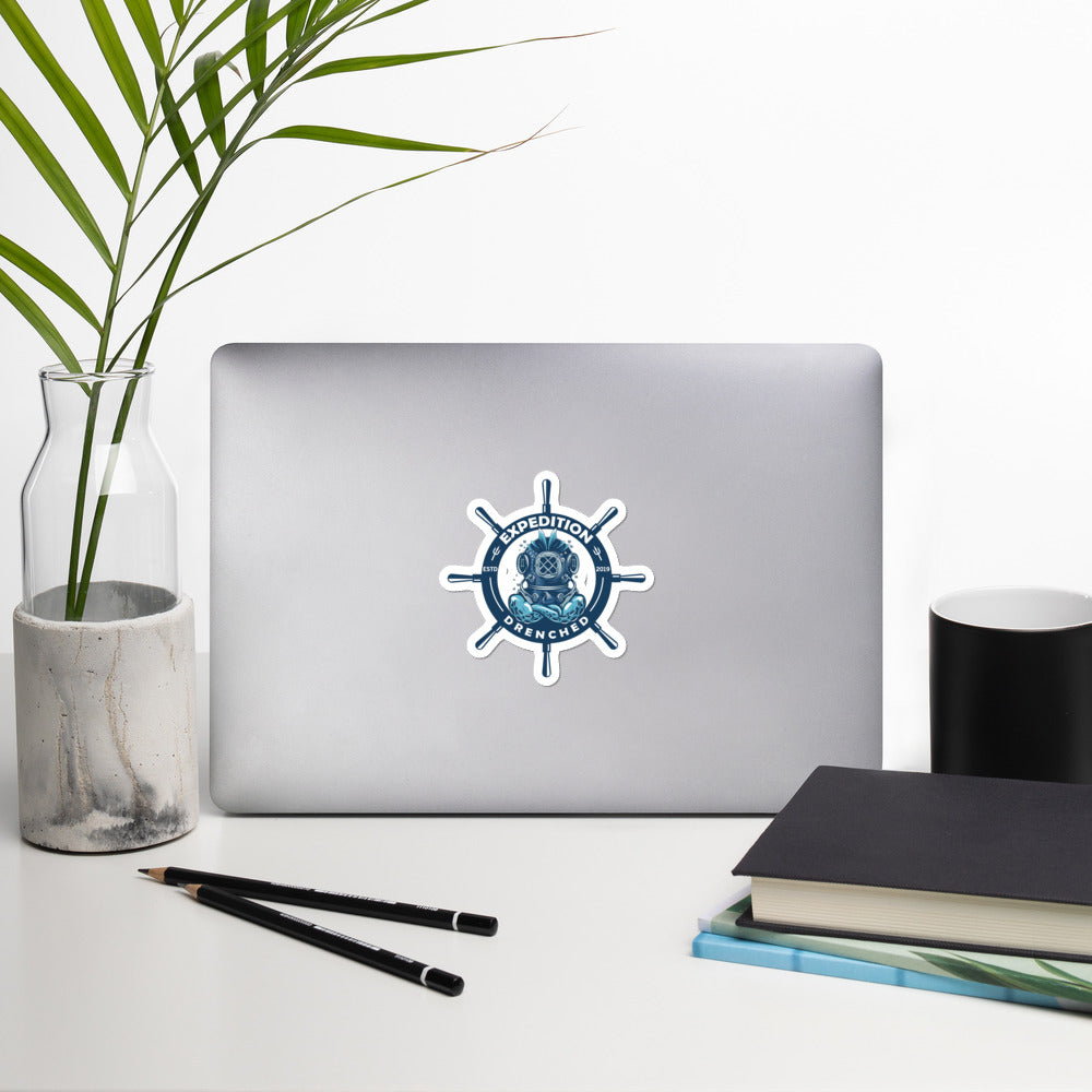 Expedition Drenched | Bubble-Free Stickers | Expedition Drenched.