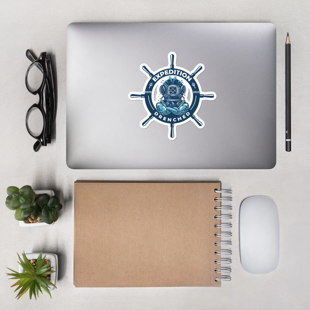 Expedition Drenched | Bubble-Free Stickers | Expedition Drenched.