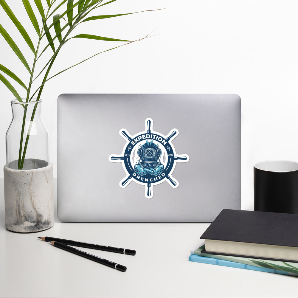 Expedition Drenched | Bubble-Free Stickers | Expedition Drenched.