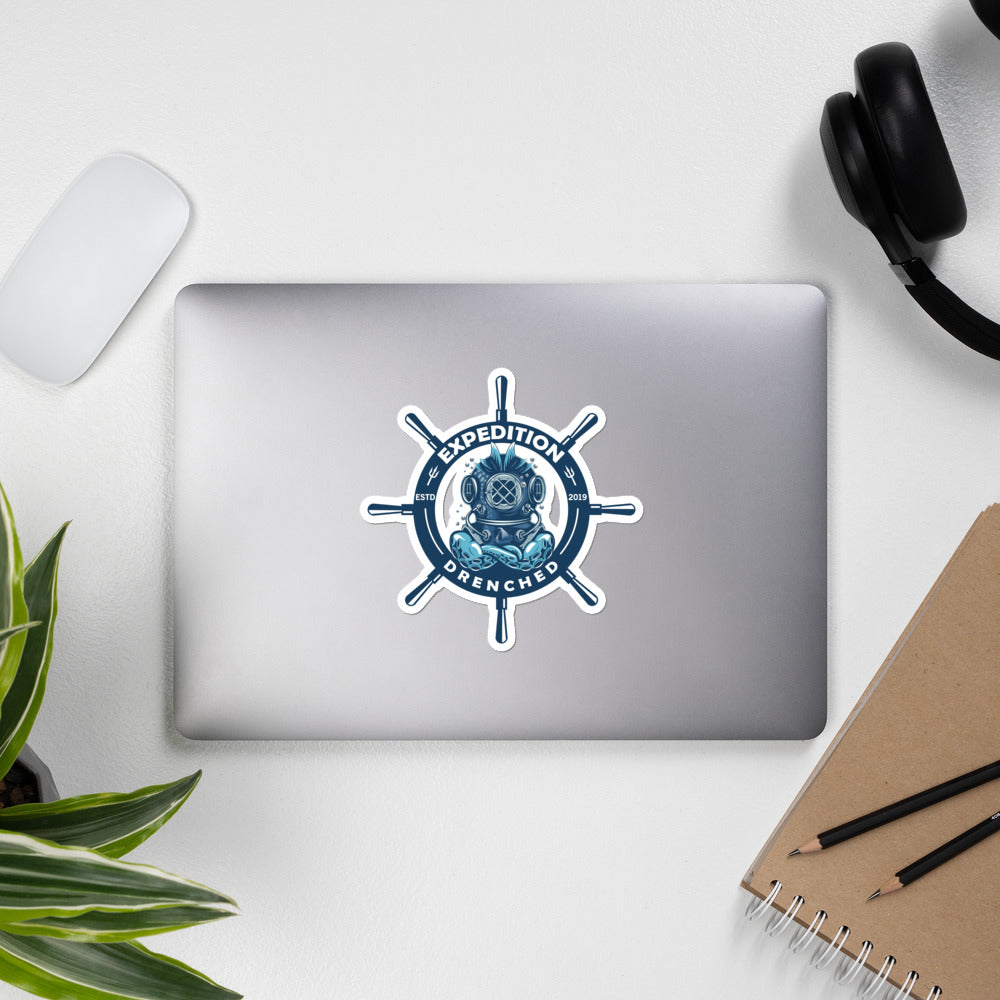 Expedition Drenched | Bubble-Free Stickers | Expedition Drenched.
