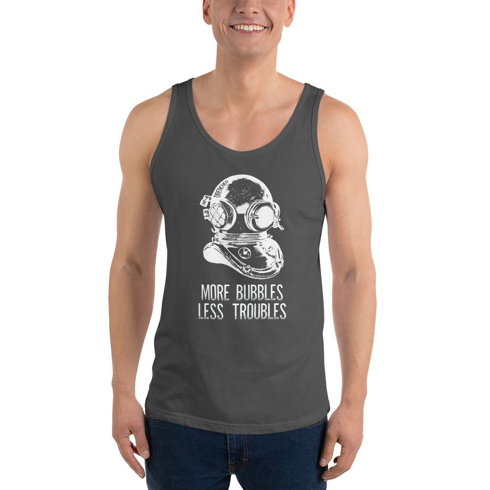 Men's Tank Top - More Bubbles Less Troubles | Expedition Drenched