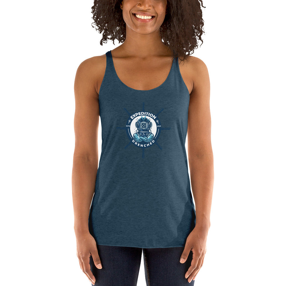 Expedition Drenched Women's Kraken Racerback Tank | Expedition Drenched.