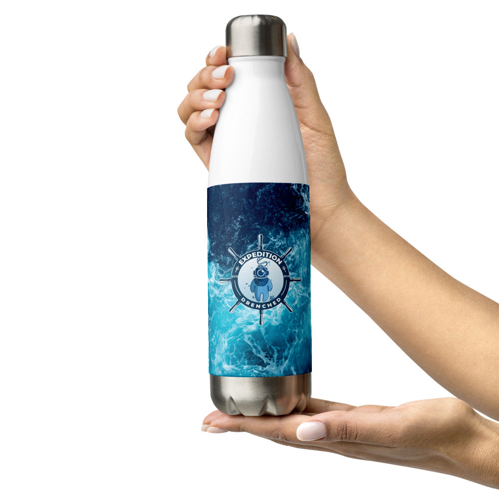 The Sea Stainless Steel Water Bottle | Expedition Drenched.