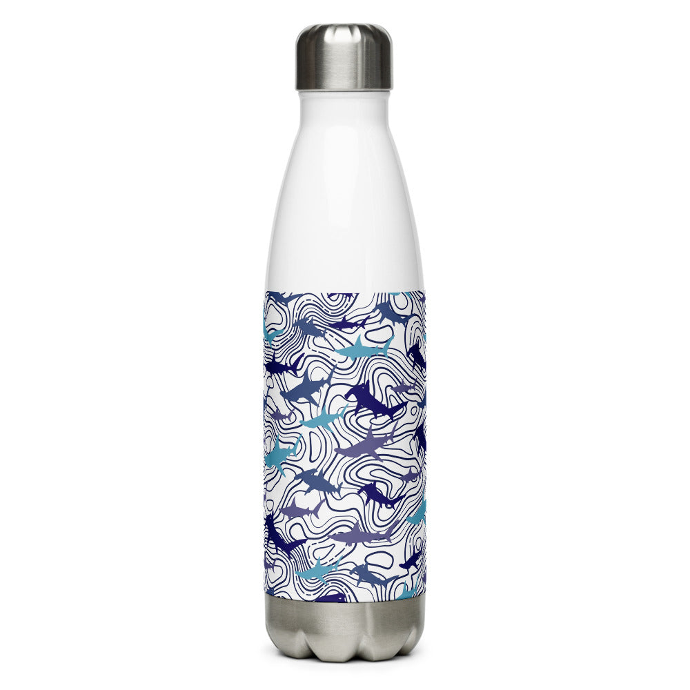 Hammerhead Shark Stainless Steel Water Bottle | Expedition Drenched.