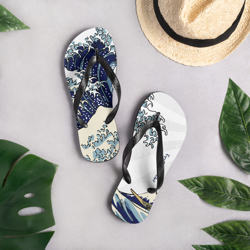 Tsunami Flip-Flops | Expedition Drenched.