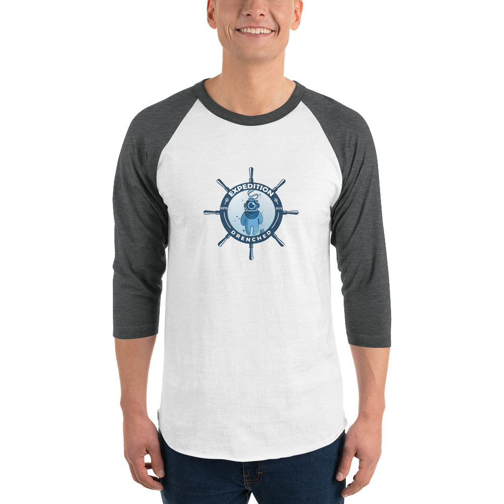 Expedition Drenched 3/4 Sleeve Raglan Shirt | Expedition Drenched.