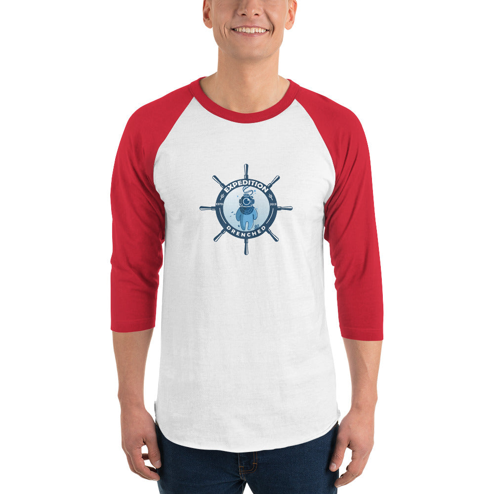 Expedition Drenched 3/4 Sleeve Raglan Shirt | Expedition Drenched.