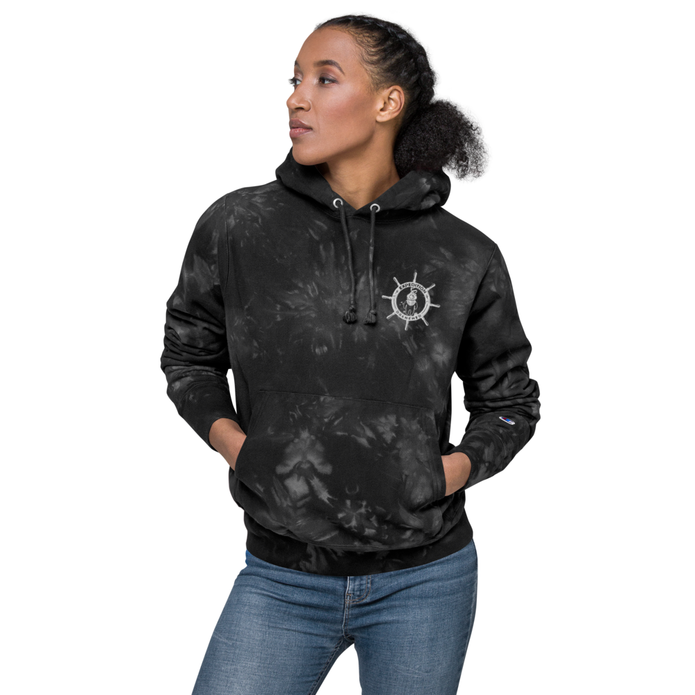 Expedition Drenched Unisex Champion Tie-Dye Hoodie | Expedition Drenched.