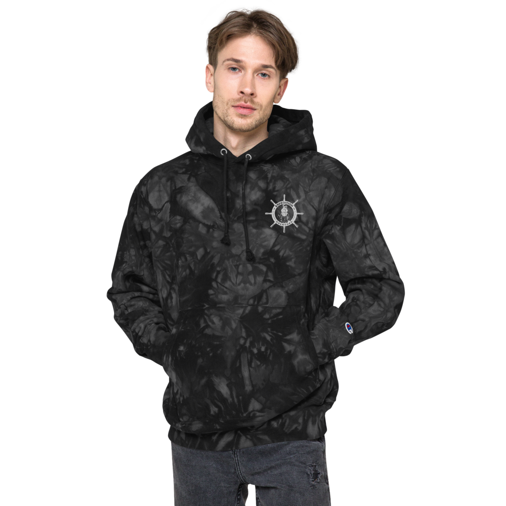 Expedition Drenched Unisex Champion Tie-Dye Hoodie | Expedition Drenched.