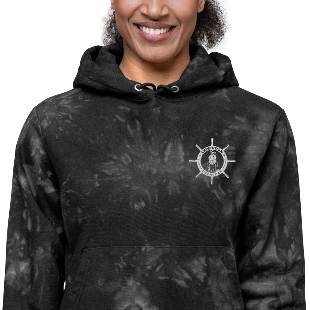 Expedition Drenched Unisex Champion Tie-Dye Hoodie | Expedition Drenched.