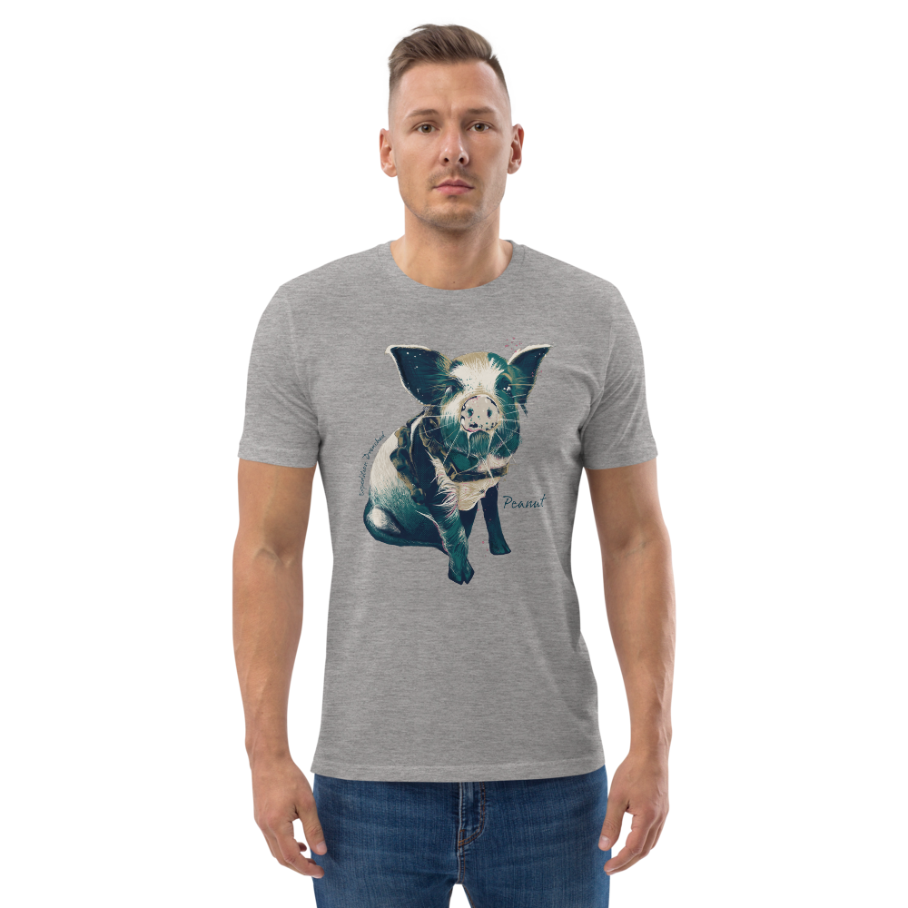 Peanut, The Sailing Pig - Organic Cotton Kids T-Shirt | Expedition Drenched.