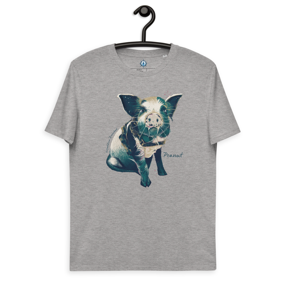 Peanut, The Sailing Pig - Organic Cotton Kids T-Shirt | Expedition Drenched.