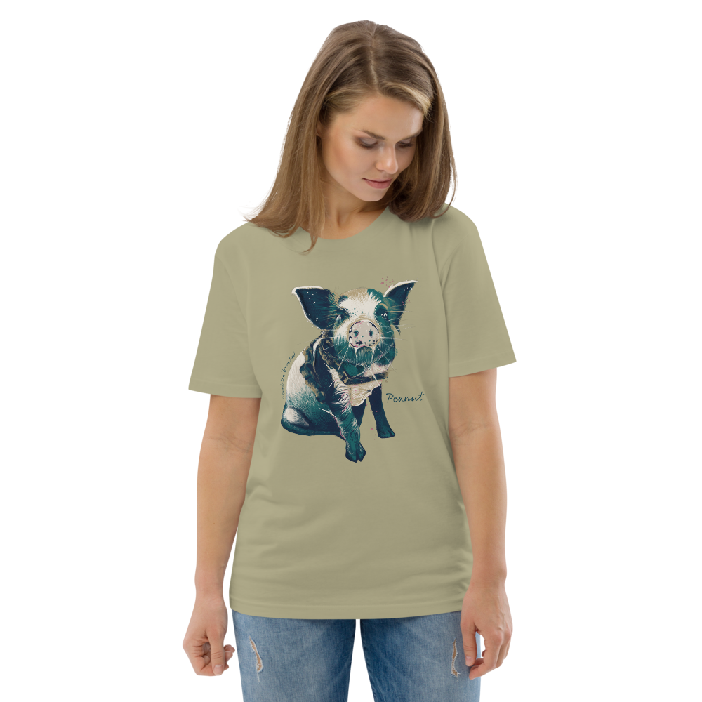 Peanut, The Sailing Pig - Organic Cotton Kids T-Shirt | Expedition Drenched.