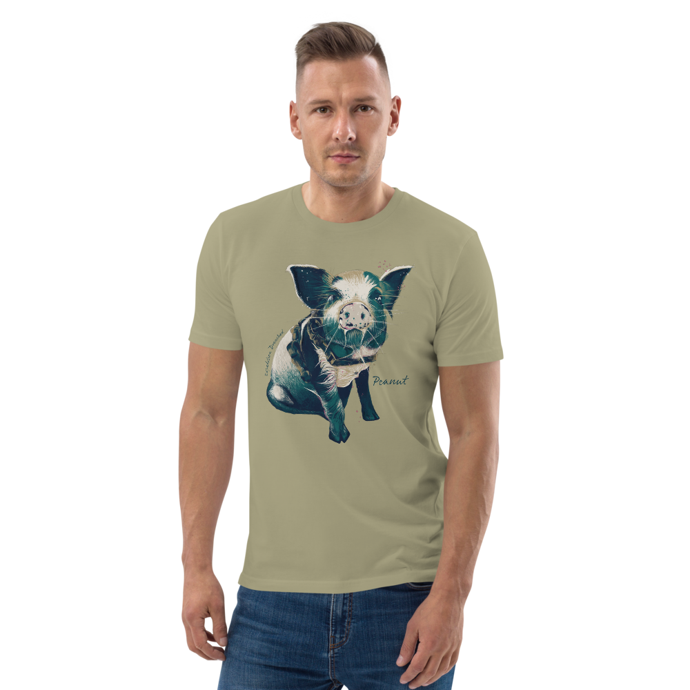 Peanut, The Sailing Pig - Organic Cotton Kids T-Shirt | Expedition Drenched.