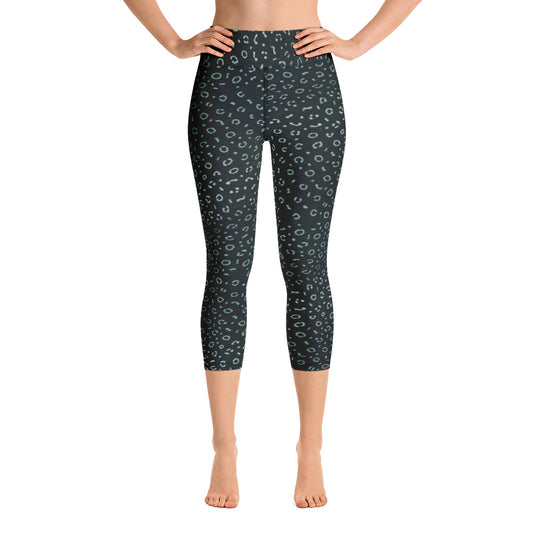 Eagle Ray Capri Leggings | Expedition Drenched.