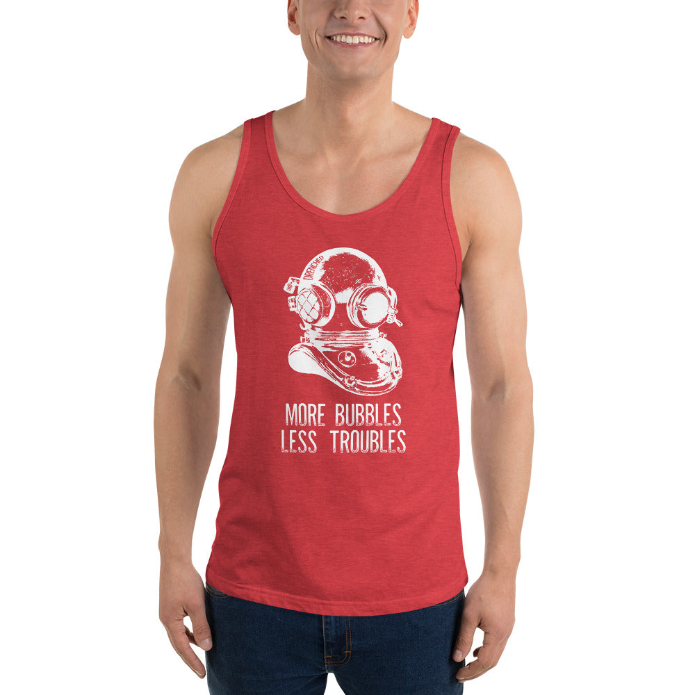 Men's Tank Top - More Bubbles Less Troubles | Expedition Drenched