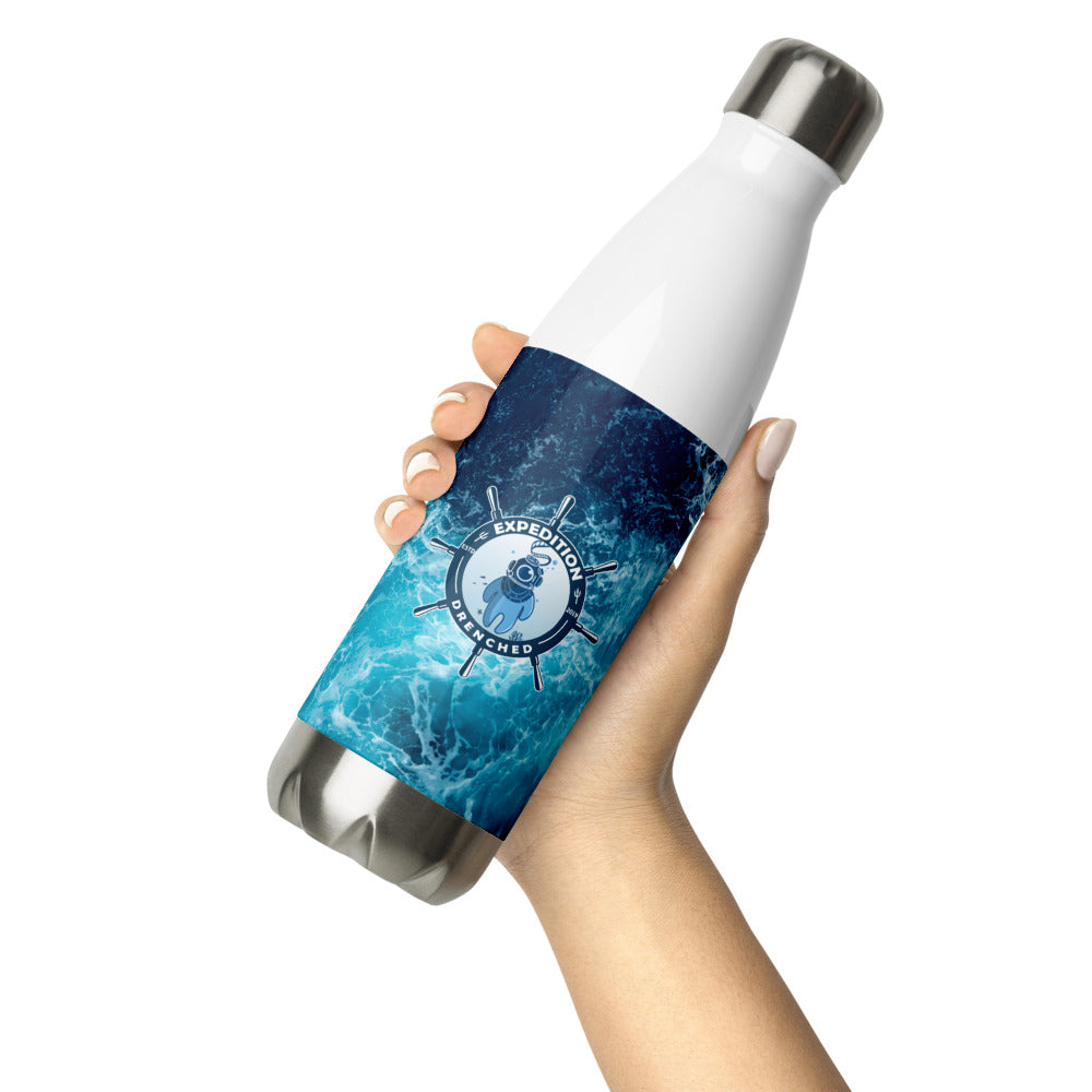 The Sea Stainless Steel Water Bottle | Expedition Drenched.
