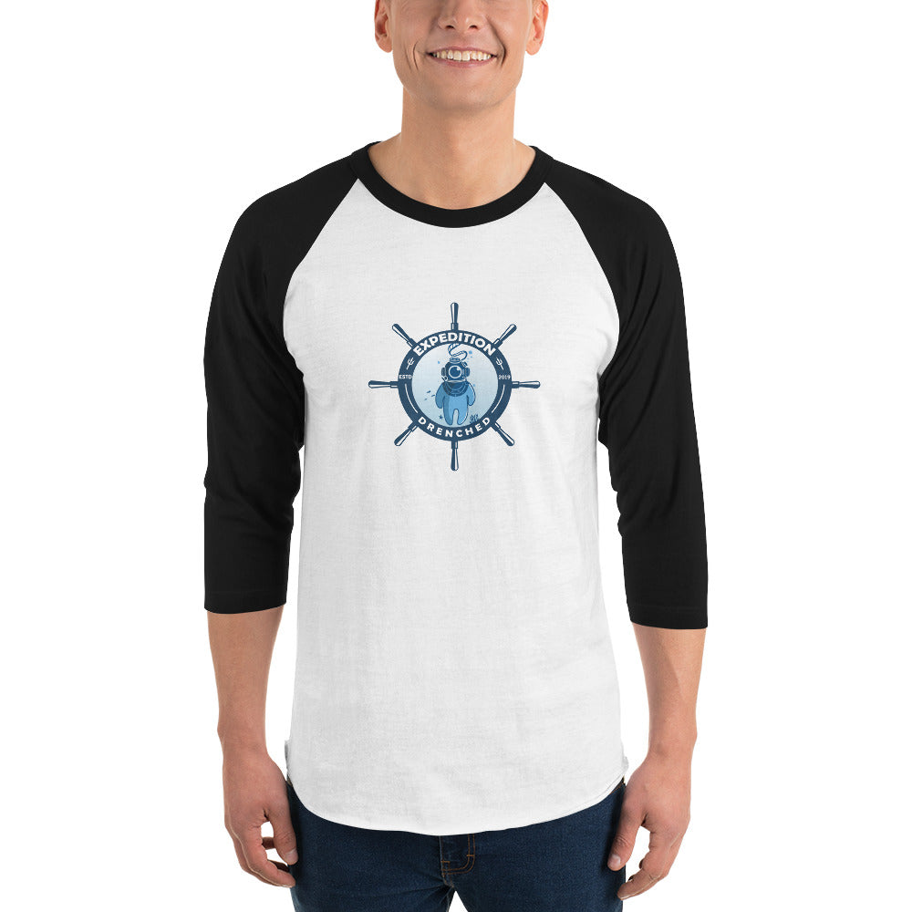 Expedition Drenched 3/4 Sleeve Raglan Shirt | Expedition Drenched.