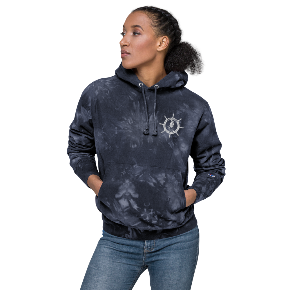 Expedition Drenched Unisex Champion Tie-Dye Hoodie | Expedition Drenched.